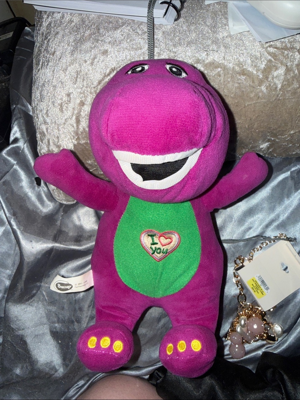 Barney Plush Toy 2011 !!!